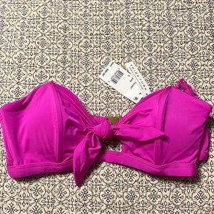 Trina Turk Hot Pink swim top